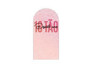 Painel Romano Veste Fácil 1,00x2,00 - 18 Anos 18TÃO Rosa 001