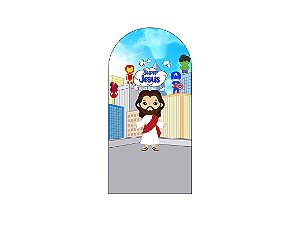 Painel Romano Veste Fácil 1,00x2,00 - Super Jesus 004