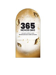 Painel Romano Veste Fácil 1,00x2,00 - Igreja 365 Dias Folhas Douradas 069