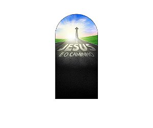Painel Romano Veste Fácil 1,00x2,00 - Jesus é o Caminho Estrada 083
