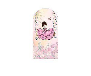 Painel Romano Veste Fácil 1,00x2,00 - Princesa Cute no Balanço 026