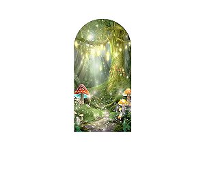 Painel Romano Veste Fácil 1,00x2,00 - Jardim Encantado Efeito Brilhos 062