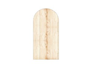 Painel Romano Veste Fácil 1,00x2,00 - Efeito Ripas de Madeira Bege 007