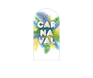 Painel Romano Veste Fácil 1,00x2,00 - Carnaval Penas Coloridas 014