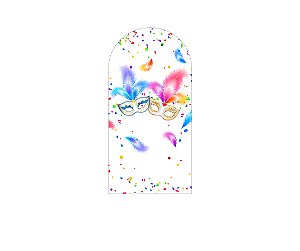 Painel Romano Veste Fácil 1,00x2,00 - Carnaval Máscaras e Confetes 026