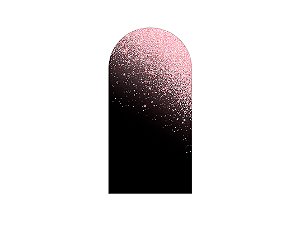 Painel De Festa Romano 1,00x2,00- Preto com Efeito Glitter Rosa 028
