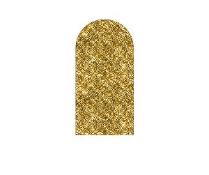 Painel De Festa Romano 1,00x2,00- Efeito Lantejoulas Dourado 039