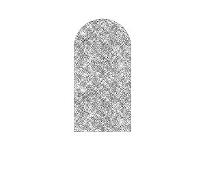 Painel De Festa Romano 1,00x2,00- Efeito Lantejoulas Prateado 040