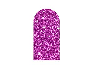 Painel De Festa Romano 1,00x2,00- Efeito Glitter Roxo 063