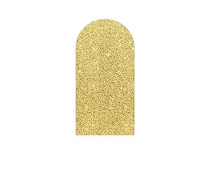 Painel De Festa Romano 1,00x2,00- Efeito Glitter Dourado 085