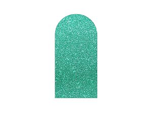 Painel De Festa Romano 1,00x2,00- Efeito Glitter Verde Médio 093