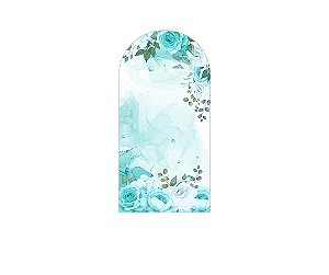 Painel De Festa Romano 1,00x2,00- Flores Princesa 159