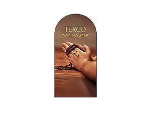 Painel De Festa Romano 1,00x2,00- Terço dos Homens 038