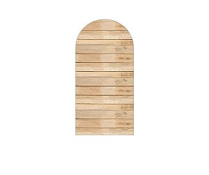Painel De Festa Romano 1,00x2,00- Efeito Ripas de Madeira Bege Médio 008