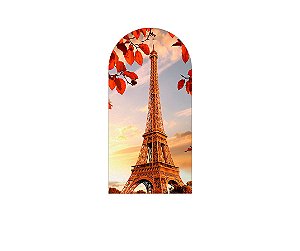 Painel De Festa Romano 1,00x2,00- Paris Torre Eiffel Aquarela 003