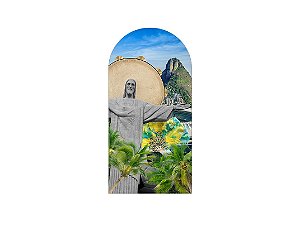 Painel De Festa Romano 1,00x2,00- Rio de Janeiro Cristo Redentor 006