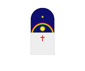 Painel De Festa Romano 1,00x2,00- Bandeira de Pernambuco 010