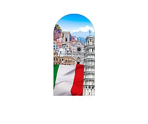 Painel De Festa Romano 1,00x2,00- Italia Pontos Turisticos 013