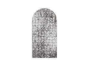 Painel De Festa Romano 1,00x2,00- Efeito Lantejoulas Prateado 009