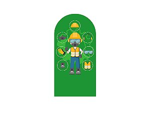 Painel De Festa Romano 1,00x2,00- SIPAT Engrenagens 040