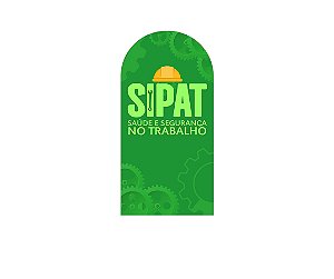 Painel De Festa Romano 1,00x2,00- SIPAT Neutro Engrenagens 041
