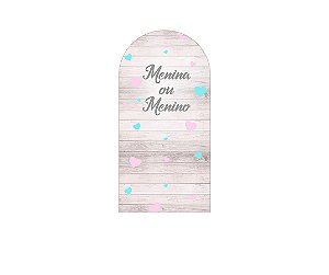 Painel De Festa Romano 1,00x2,00- Chá de Revelação Menina ou Menino 011