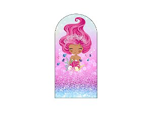 Painel De Festa Romano 1,00x2,00- Sereia Corais Cute 012
