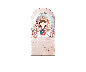 Painel De Festa Romano 1,00x2,00- Santa Nossa Senhora Desatadora dos Nós Cute 042