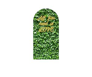 Painel De Festa Romano 1,00x2,00- Efeito Muro Inglês All You Need Is Love 019