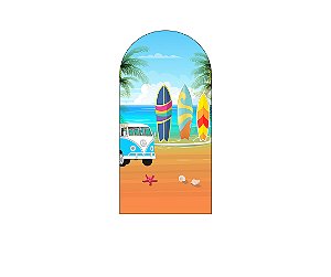 Painel De Festa Romano 1,00x2,00- Praia Beach Surf 008