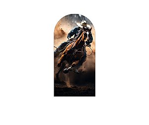 Painel De Festa Romano 1,00x2,00- Cowboy Realista 016