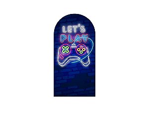 Painel De Festa Romano 1,00x2,00- Let's Play Jogos 012