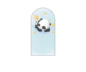 Painel Romano Veste Fácil 1,00x2,00 - Panda Azul 001