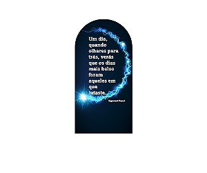 Painel Romano Veste Fácil 1,00x2,00 - Profissão Psicologia Azul 003