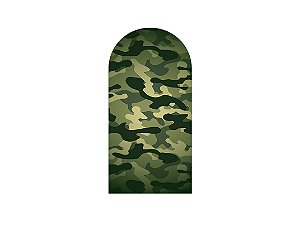 Painel Romano Veste Fácil 1,00x2,00 - Exército Estampa Camuflado 033
