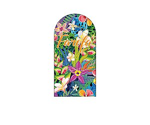 Painel Romano Veste Fácil 1,00x2,00 - Farofa Folhagens 006