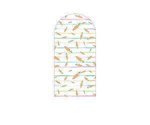 Painel Romano Veste Fácil 1,00x2,00 - Páscoa Cenouras Coelhinhos 004