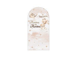 Painel Romano Veste Fácil 1,00x2,00 - Revelação Urso Bege 057