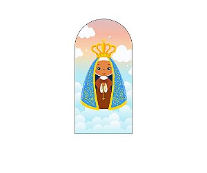 Painel Romano Veste Fácil 1,00x2,00 - Nossa Senhora Cute Céu 002