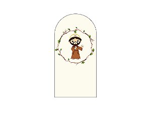 Painel Romano Veste Fácil 1,00x2,00 - São Francisco De Assis Católico 026