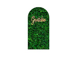 Painel Romano Veste Fácil 1,00x2,00 - Efeito Muro Inglês Gratidão 026