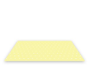 Painel De Festa Tapete Em Lona 2,50x1,35 - Amarelo com Poás 103