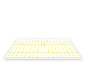 Painel De Festa Tapete Em Lona 2,50x1,35 - Estampa Quadriculada Amarela 134