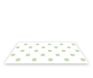 Painel De Festa Tapete Em Lona 2,50x1,35 - Poás Grandes Verdes 144