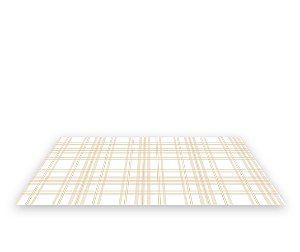 Painel De Festa Tapete Em Lona 2,50x1,35 - Xadrez Bege e Branco 159