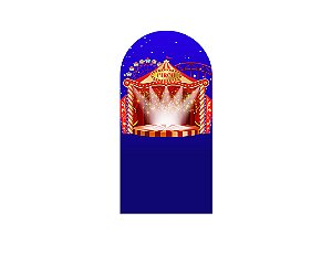 Painel De Festa Romano 1,00x2,00- Circo Palco Iluminado 060