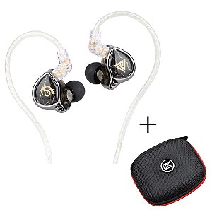 Fone Retorno De Palco Qkz X Hbb Sem Mic + Case