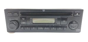 RÁDIO CD PLAYER HONDA FIT 2005 08A52SAD800001 ORIGINAL PZ2