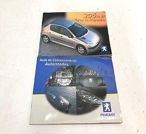 MANUAL DO PROPRIETÁRIO PEUGEOT 206 1.0 16V 2001 C206