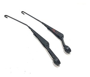 Par De Braço Limpador Parabrisa Fiat Palio Siena Fire Pz3